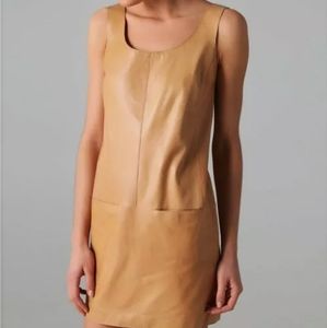 Vince nude leather dress